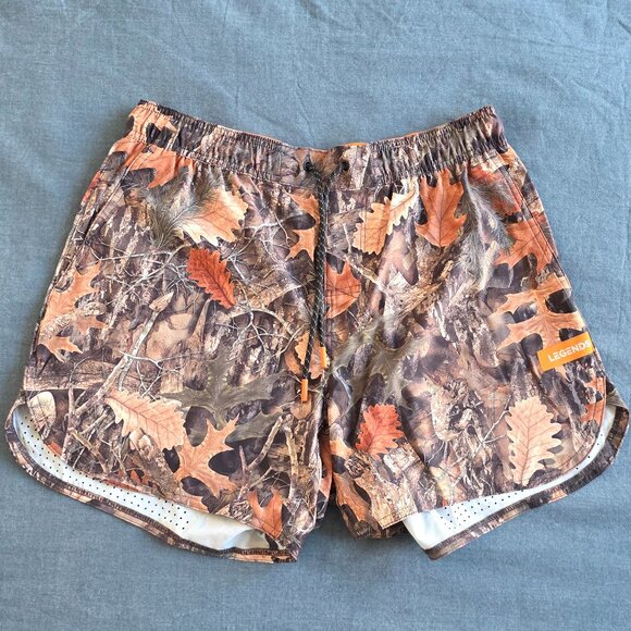 Legends Luka Short 5” Linerless - M - Forest Camo - Picture 1 of 2